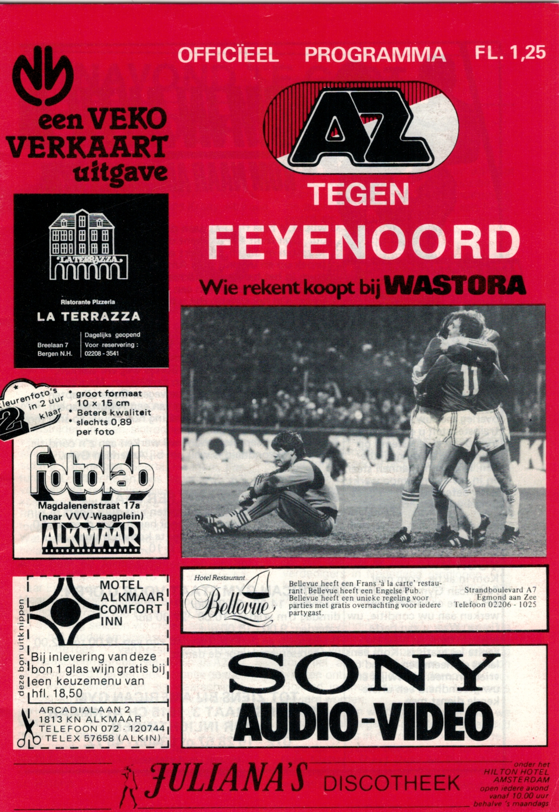 AZ Programma 12-maa-1983 feyenoord thuis (2)